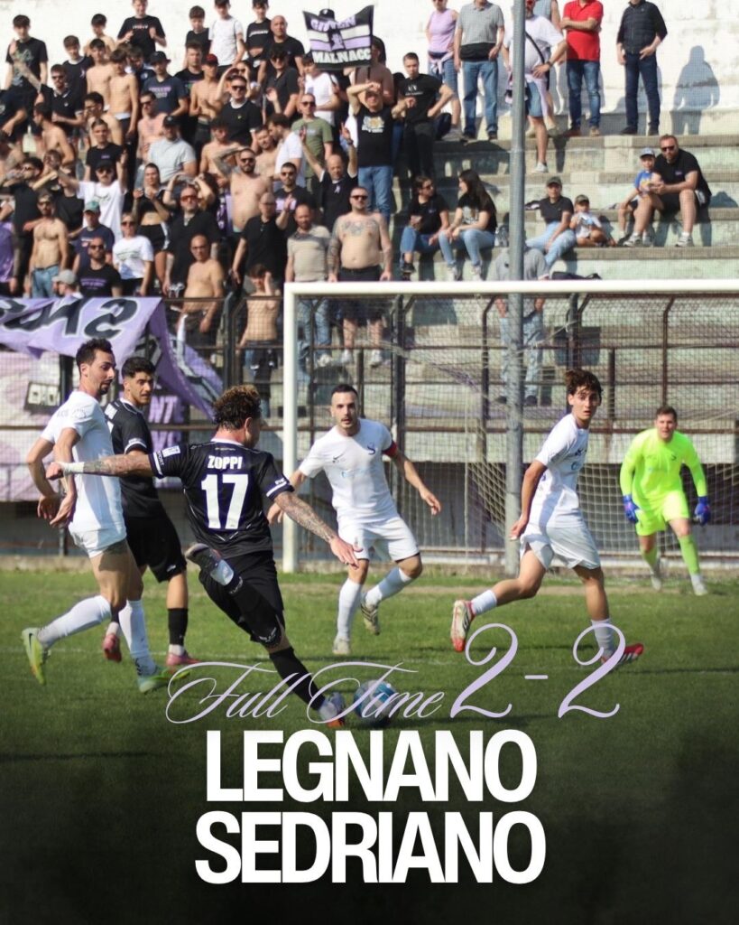Legnano &ndash; Sedriano 2-2