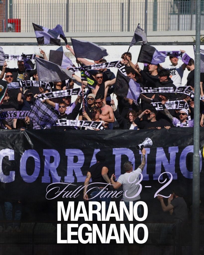 Mariano &ndash; Legnano 3-2