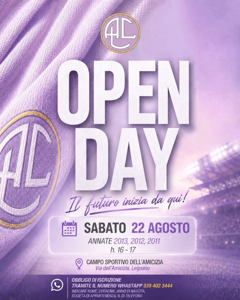 Open day 22 agosto