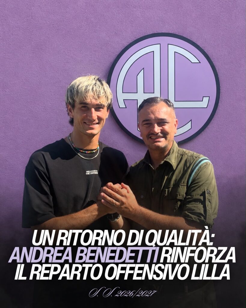 Benedetti rinforza il reparto offensivo lilla