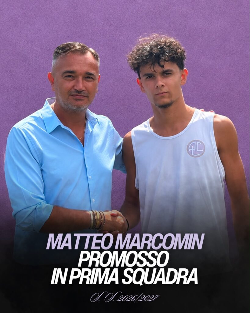 Marcomin promosso in prima squadra