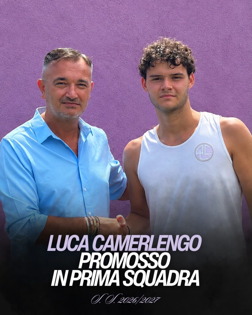 Camerlengo promosso in prima squadra